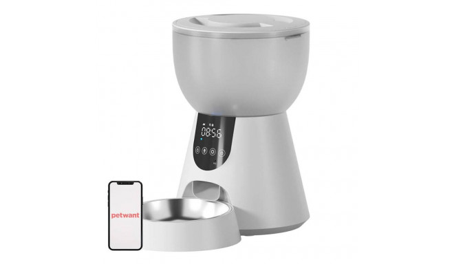 F17 LED automatic food dispenser + W8 Petwant drinker