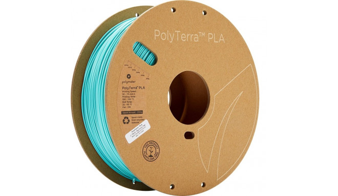 PLA filament 3D-printerile Polymaker Polyterra Arctic Teal. Rohekassinine, 1.75mm, 1kg