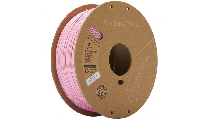 PLA filament 3D-printerile Polymaker PolyTerra, Sakura Pink, roosa 1.75mm, 1kg