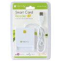 Techly 029150 USB 2.0 Smart ID Karšu Lasītājs