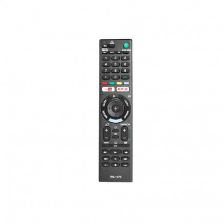 HQ LXP1370 TV remote control LCD/LED SONY RM-L1370 3D NETFLIX YOUTUBE Black