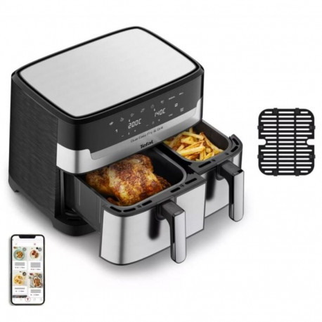 Tefal Dual Easy Fry & Grill EY905D Hot Air Fryer 8.3L 2700W