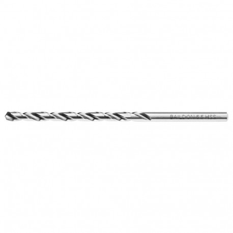 Wiertła do metalu Baildon BASIC DIN 340 RN NWKb 5,5 mm, HSS (S), 139-91 mm, wie (10 tk.)