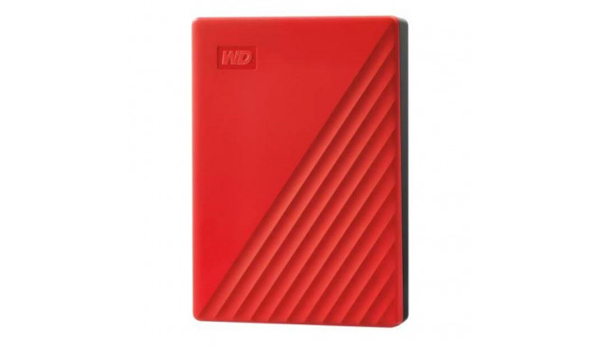 External HDD|WESTERN DIGITAL|My Passport|6TB|USB 2.0|USB 3.2|Colour Red|WDBR9S0060BRD-WESN