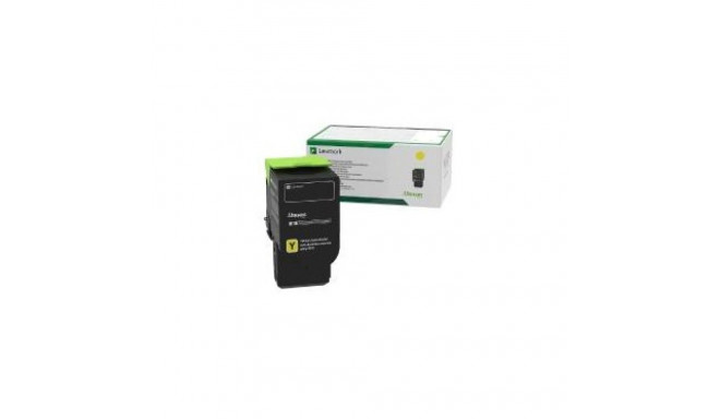 Lexmark 78C20Y0 Toner Cartridge, Yellow