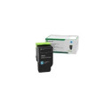 Lexmark 78C20C0 Toner Cartridge, Cyan