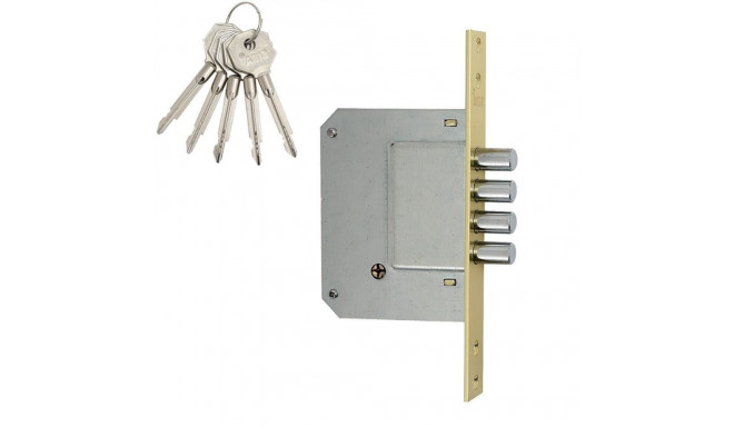 MORTISE LOCK 10189/4MF 5 KEYS BP