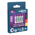 ACCU AA 1.5V 2000MAHUSB-C.MAX2A 4PCS