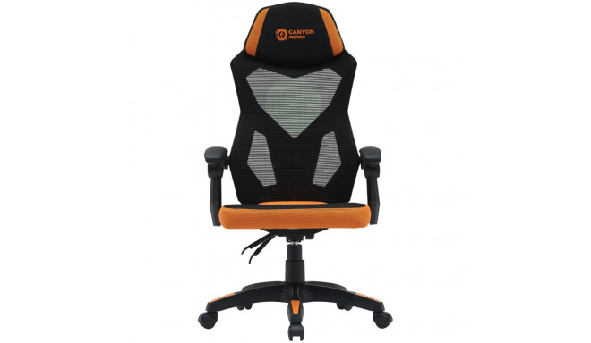 CANYON gaming chair Wave MCH02 Mesh Black Orange