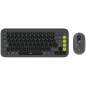 LOGITECH POP ICON COMBO - GRAPHITE - US INT'L - BT - INTNL-973