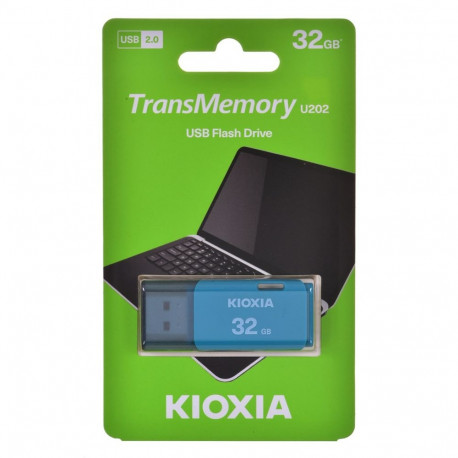 USB Flash Drive - Kioxia Transmemory U202 32GB USB Type-a Blue