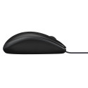 Optical Mouse - Logitech B100 800 DPI USB Ambidextrous Black