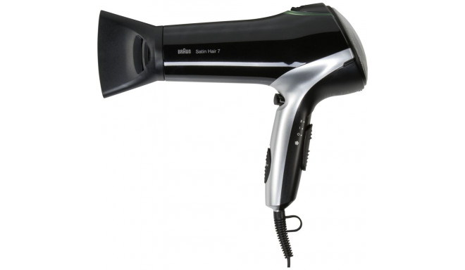 Braun Satin Hair 7 HD710, hair dryer (black/silver)