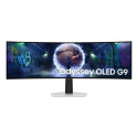 Samsung S49DG934SU computer monitor 124.5 cm (49&quot;) 5120 x 1440 pixels Dual QHD OLED Silver