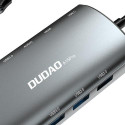 DUDAO A15PRO laptop dock/port replicator Wired USB 3.2 Gen 1 (3.1 Gen 1) Type-A + Type-C Grey