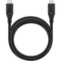 Goobay 74186 USB cable USB4 Gen 2x2 0.5 m USB C Black