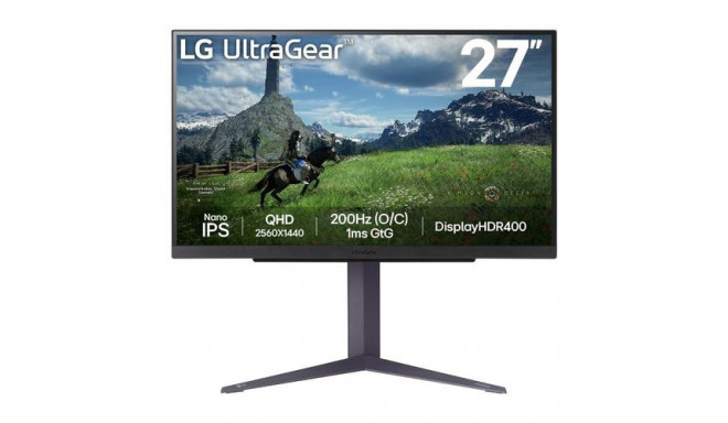 LG 27GS85QX-B computer monitor 68.6 cm (27&quot;) 2560 x 1440 pixels Quad HD LCD Black