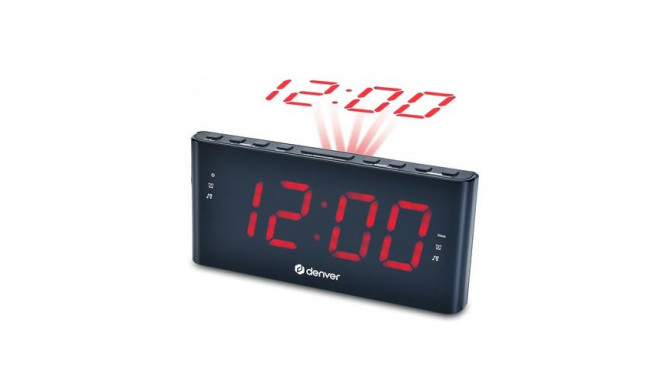 Denver CPR-710 alarm clock Digital alarm clock Black