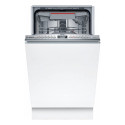 BOSCH Built-In Dishwasher SPV6ZMX17E, Energy class C, Width 45 cm, Home Connect, AquaStop, 6 program