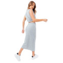 Justhype Sweat Midi Skirt Loungewear Set W LABON007 (14)