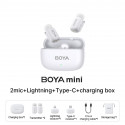 Boya wireless microphone mini-13, white