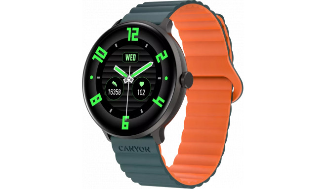 Canyon smartwatch Jacky SW-69, green/orange