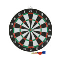 38 cm sisal dart board + 6 darts EB030232 / BT171524