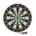 38 cm sisal dart board + 6 darts EB030232 / BT171524