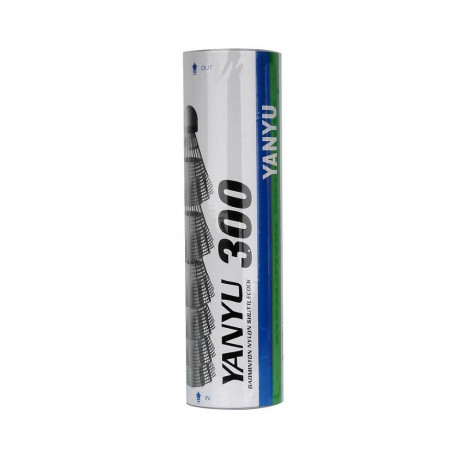 RCL badminton shuttlecock, white tube (średnia)