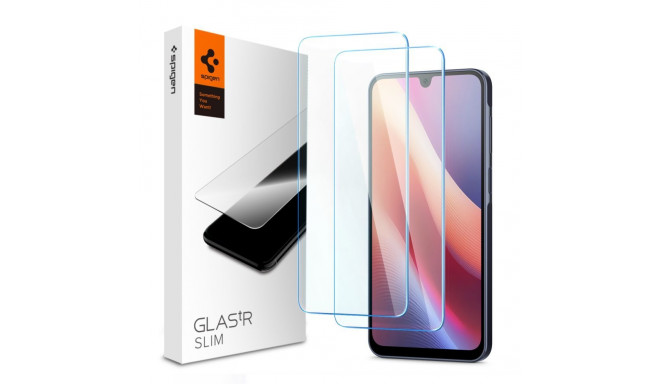 SZKŁO HARTOWANE SPIGEN GLAS.TR SLIM 2-PACK GALAXY A16 4G / 5G / A26 5G / A17 4G / 5G CLEAR