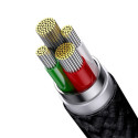 BASEUS cable 3in1 USB A to Micro USB / Lightning / Type C 3,5A 6CAXS000001 1,2 m black