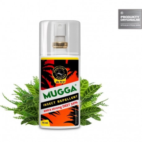Mugga Sprei Extra Tugev 50% DEET 75ml