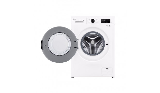 LG pesumasin F4X1008NWK energiatõhususklass A eestlaetav pesukogus 8 kg 1400 p/min sügavus 56 cm lai