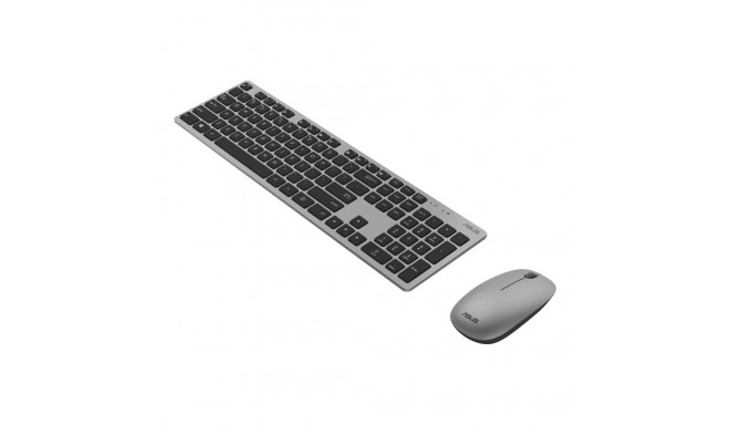 Asus W5000 | Keyboard and Mouse Set | Wireless | US | Gray