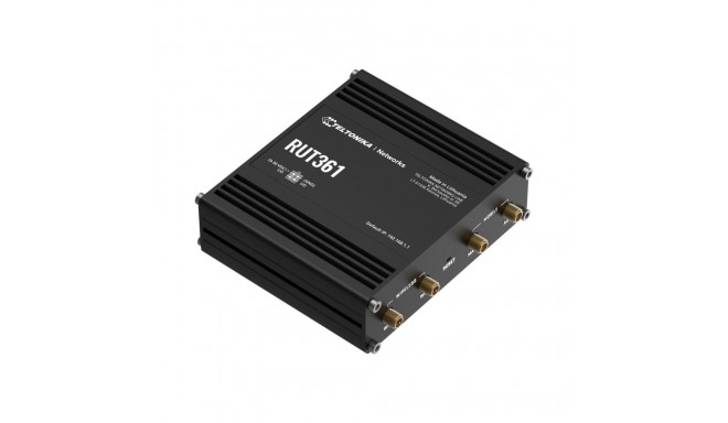 LTE CAT 6 Router | RUT361 | 802.11n | 10/100 Mbit/s | Ethernet LAN (RJ-45) ports 2 | Mesh Support No