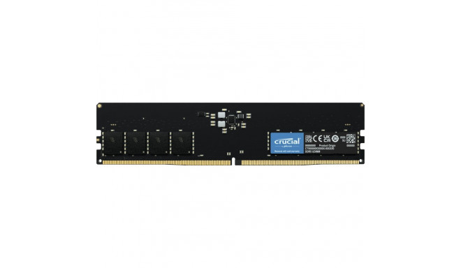 Crucial DDR5 memory, 16 GB, 5600MHz, CL40 (CT16G56C46U5)