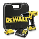 DEWALT. AKUTRELL 10.8V DCD710D2 24/15Nm 2x2.0Ah