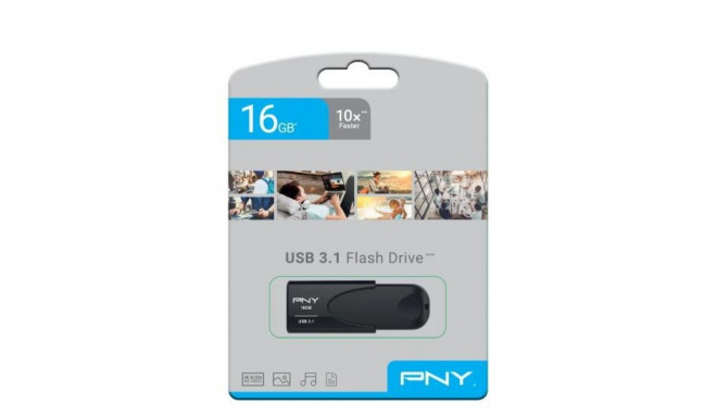 Pendrive 16GB USB 3.1 ATTACHE 4 FD16GATT431KK-EF