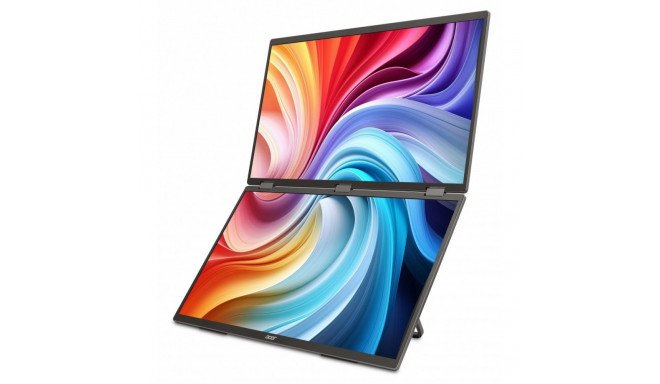 Dual IPS mobile monitor 19 inch PD193QEbmiuux FHD 16:9 MAT 4MS 250NIT 100MLN:1 HDMI 2xUSB-C SPEAKERS