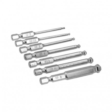 Rolson kuuskantvõtmete komplekt trellile 7osa RL-30318