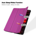 iLike Tri-Fold Eco-Leather Stand Case Samsung Tab A8 10.5'' (2021) X200 / X205 / X207 Purple
