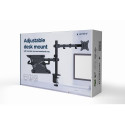 Monitor Mount - Gembird Ma-da-03 Adjustable Desk Mount 17"-32"