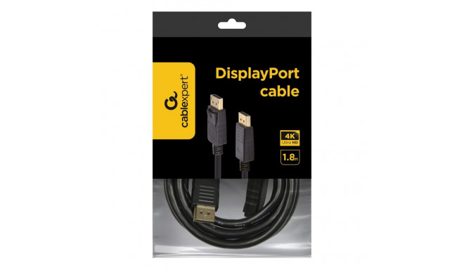 DisplayPort Cable - Gembird Dp2 1.8m Black