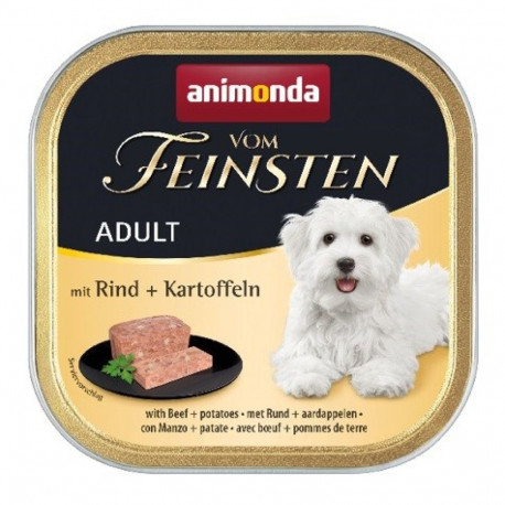 Dog Food - ANIMONDA Vom Feinsten Adult Beef and Potatoes 150g Gluten-Free