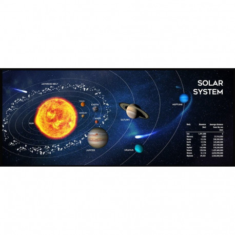 Gaming Mouse Pad - Gembird Cosmos 350 x 900 mm
