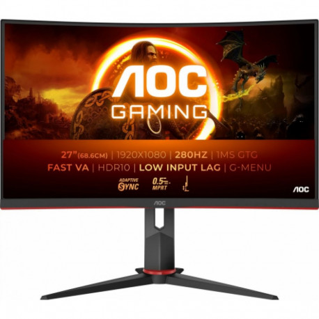 AOC C27G2Z3/BK 27" VA 16:9 Curved