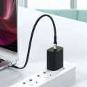 DUDAO L10C USB-C to 23cm. - Digital/Daten USB cable 0.23 m USB C Black, Grey