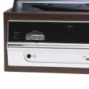 Denver VPR-190 audio turntable Brown