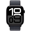 "Apple Watch Series 10 GPS 46mm Jet Black Aluminium Case with Ink Sport Loop"