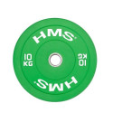 HMS GREEN BUMPER Olympic plate 10 kg CBR10